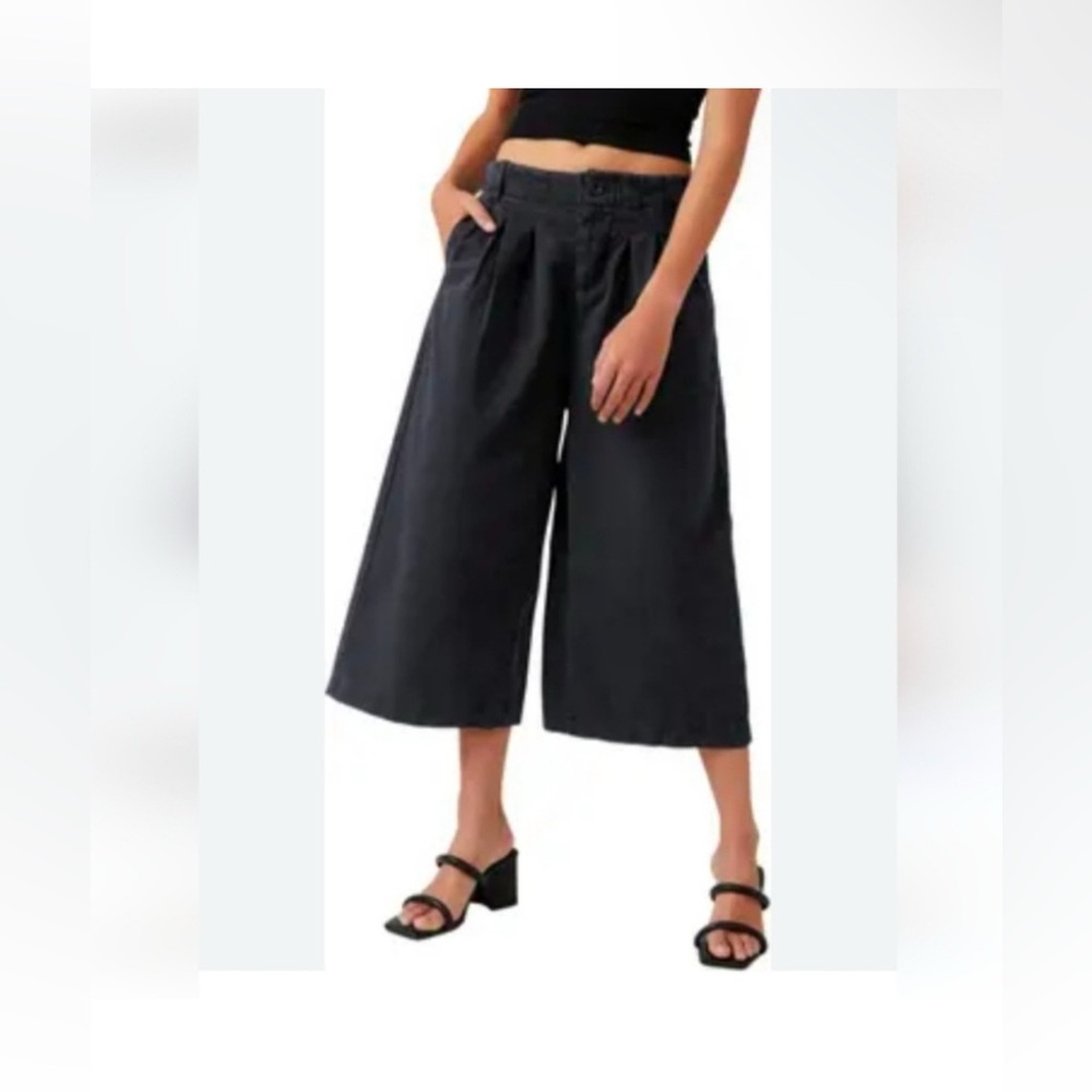 NWT Free People Hard Rain Gaucho Pants